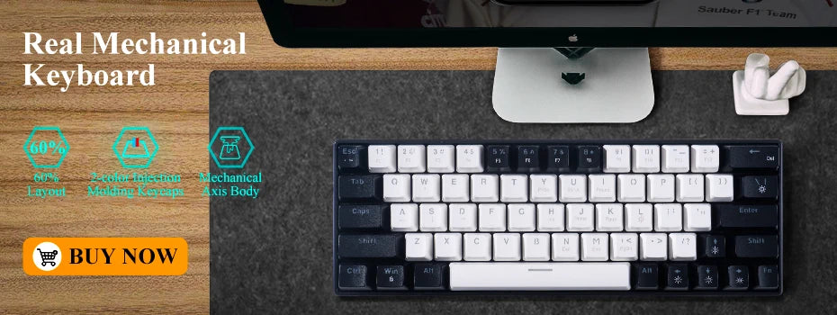 NalGear - Aesthetic Felt Desk Mat"