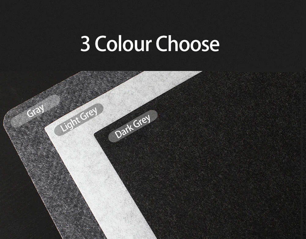 NalGear - Aesthetic Felt Desk Mat"